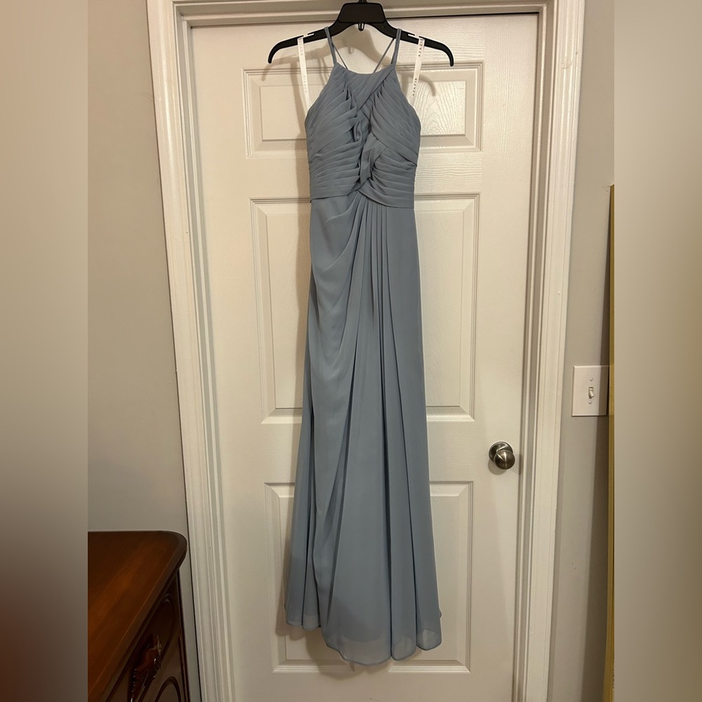Azazie Dusty Blue Bridesmaid Dress